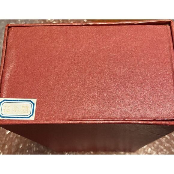 Hua Mulan Doll in Plexiglass Box Oriental Porcelain 3D Art Hand Painted Figurine - Picture 12 of 14